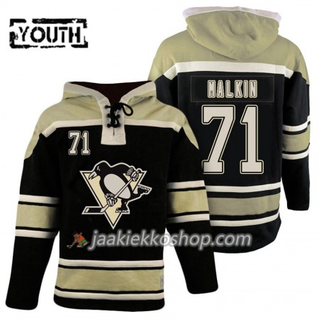 Lapsille NHL Pittsburgh Penguins Evgeni Malkin 71 Musta Sawyer Hooded Sweatshirt